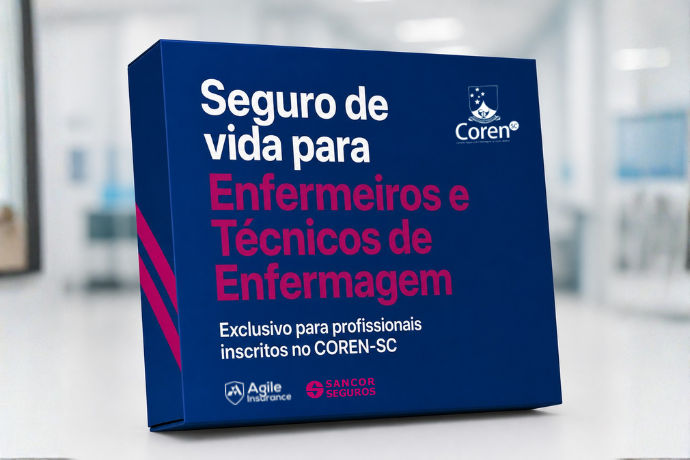 Seguro de Vida para Enfermeiros e Técnicos de Enfermagem do COREN-SC